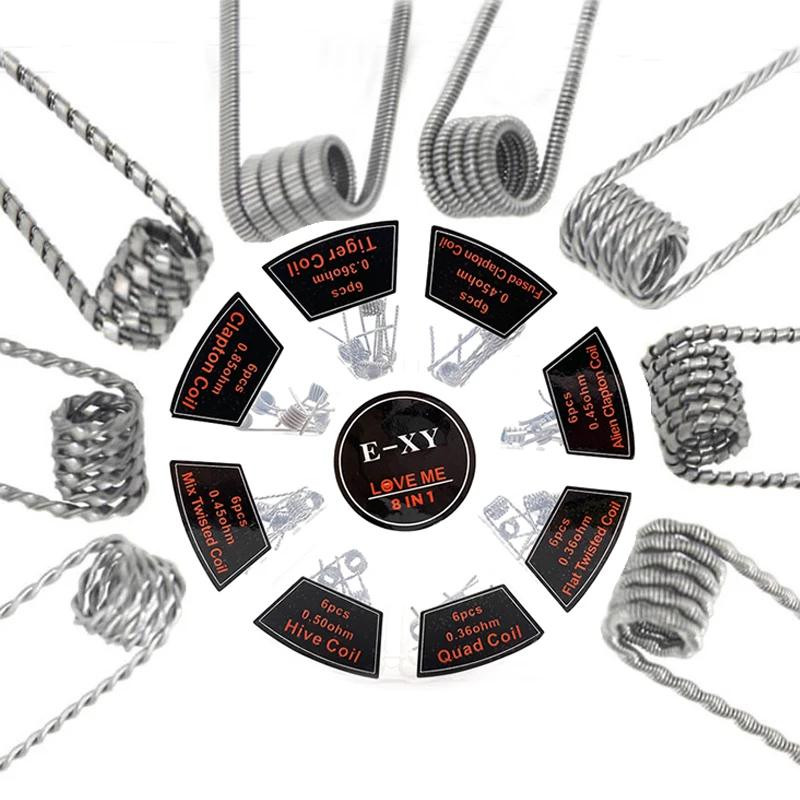 Clapton Wire Pre Built - Vmiss 8 в 1 готовая катушка