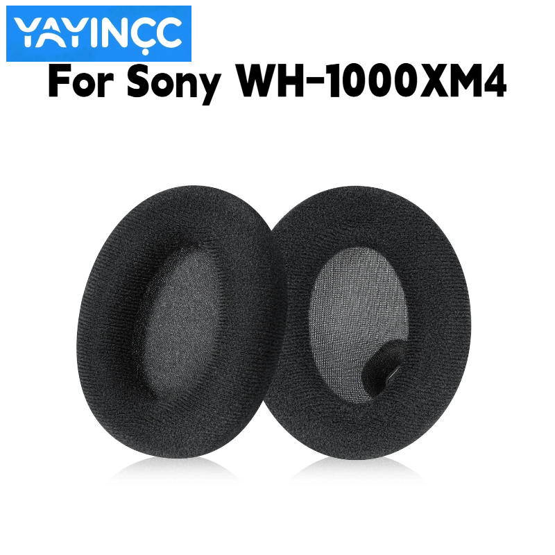 Sony Headphone Wh-1000Xm4 - Сменные фланелевые амбушюры YAYINCC с застежкой