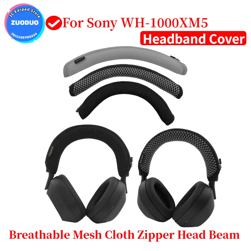 Sony Headphone Wh-1000Xm5 - Для Sony WH-1000XM5 дышащий сетчатый тканевый
