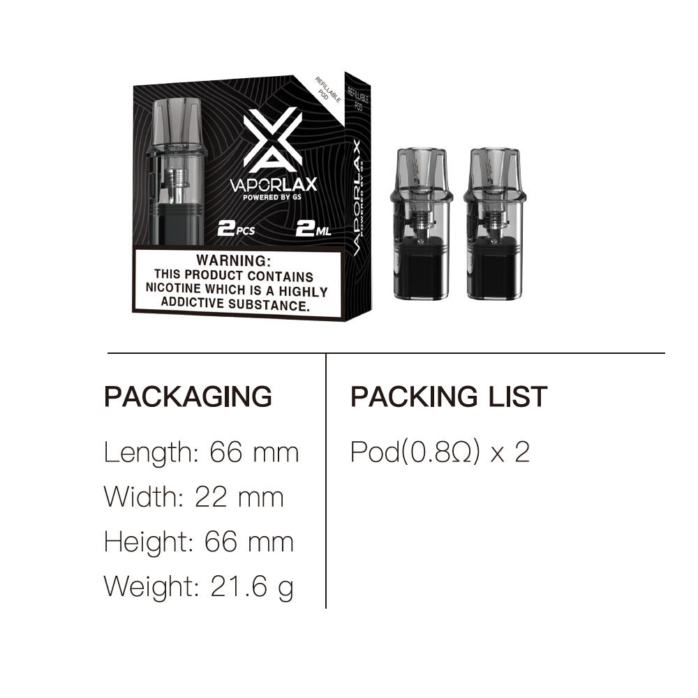 Нано-картридж VaporLax 2 мл с  – обзор и цена Vaping Area