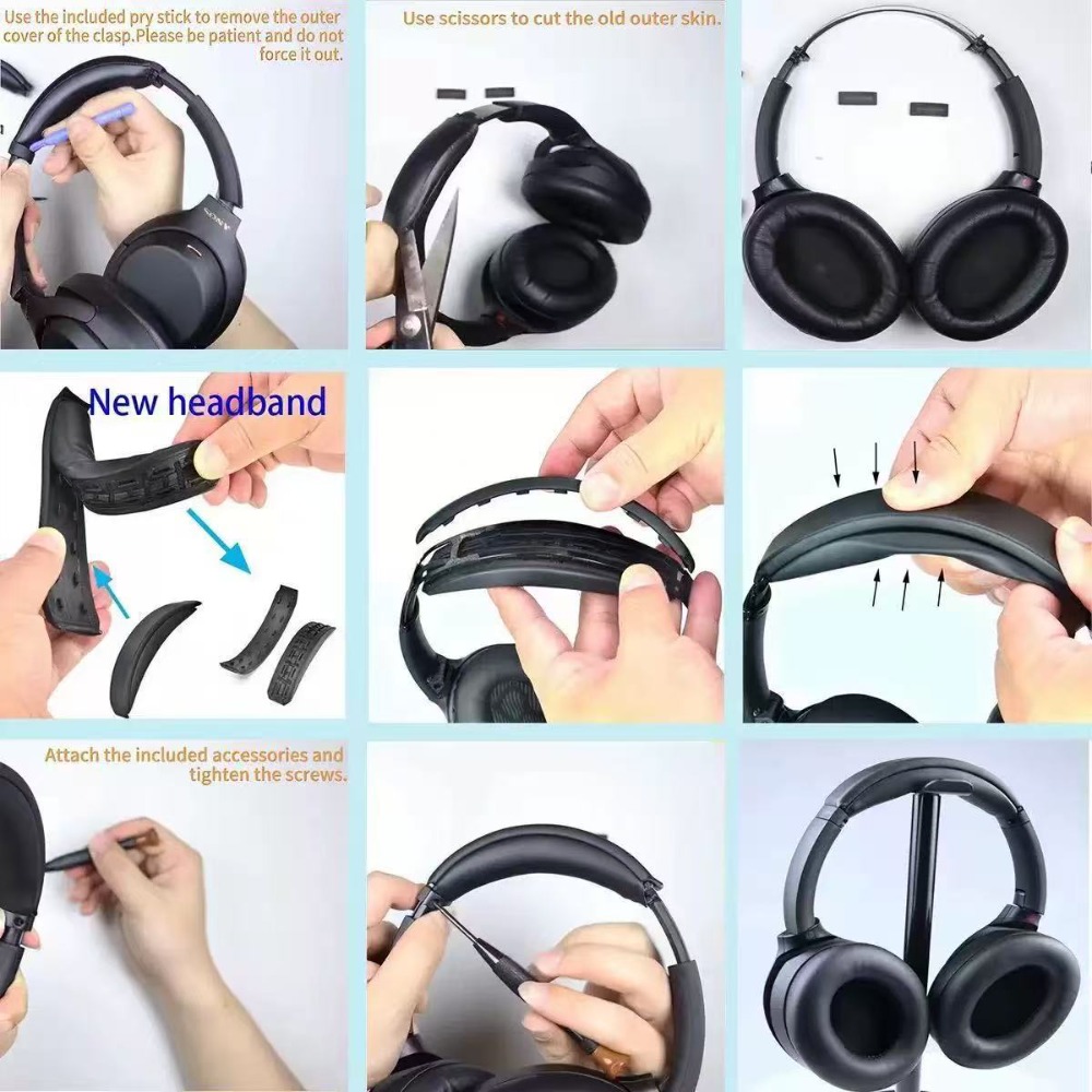 Сменная накладка на оголовье,  – обзор и цена Sony Headphone Wh-1000Xm4