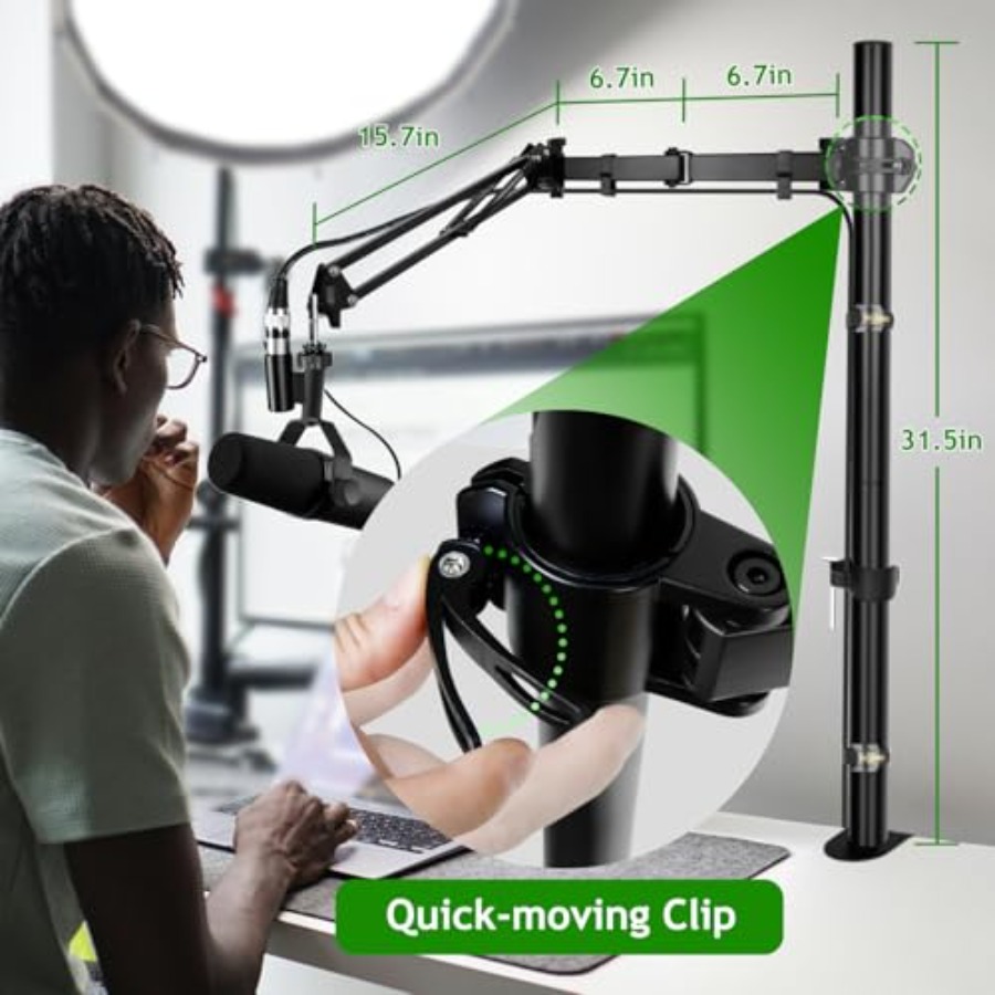 Микрофонная стойка-штанга, рег – обзор и цена Shure Mic Sm7B