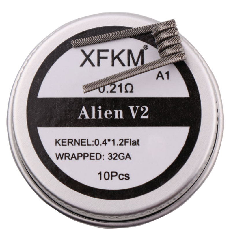 Новинка XFKM NI80/A1/SS316L 10 – обзор и цена Clapton Wire Pre Built